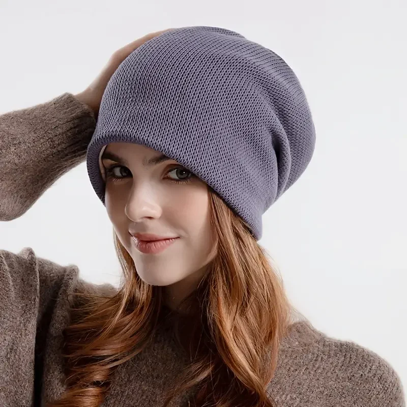 Winter Baggy Hat, Solid Color Outdoor Hip Hop Beanie Hat, Thermal Warm Knitted Hat, Women's Hat
Winter Baggy Hat, Solid Color Outdoor Hip Hop Beanie Hat, Thermal Warm Knitted Hat, Women's Hat