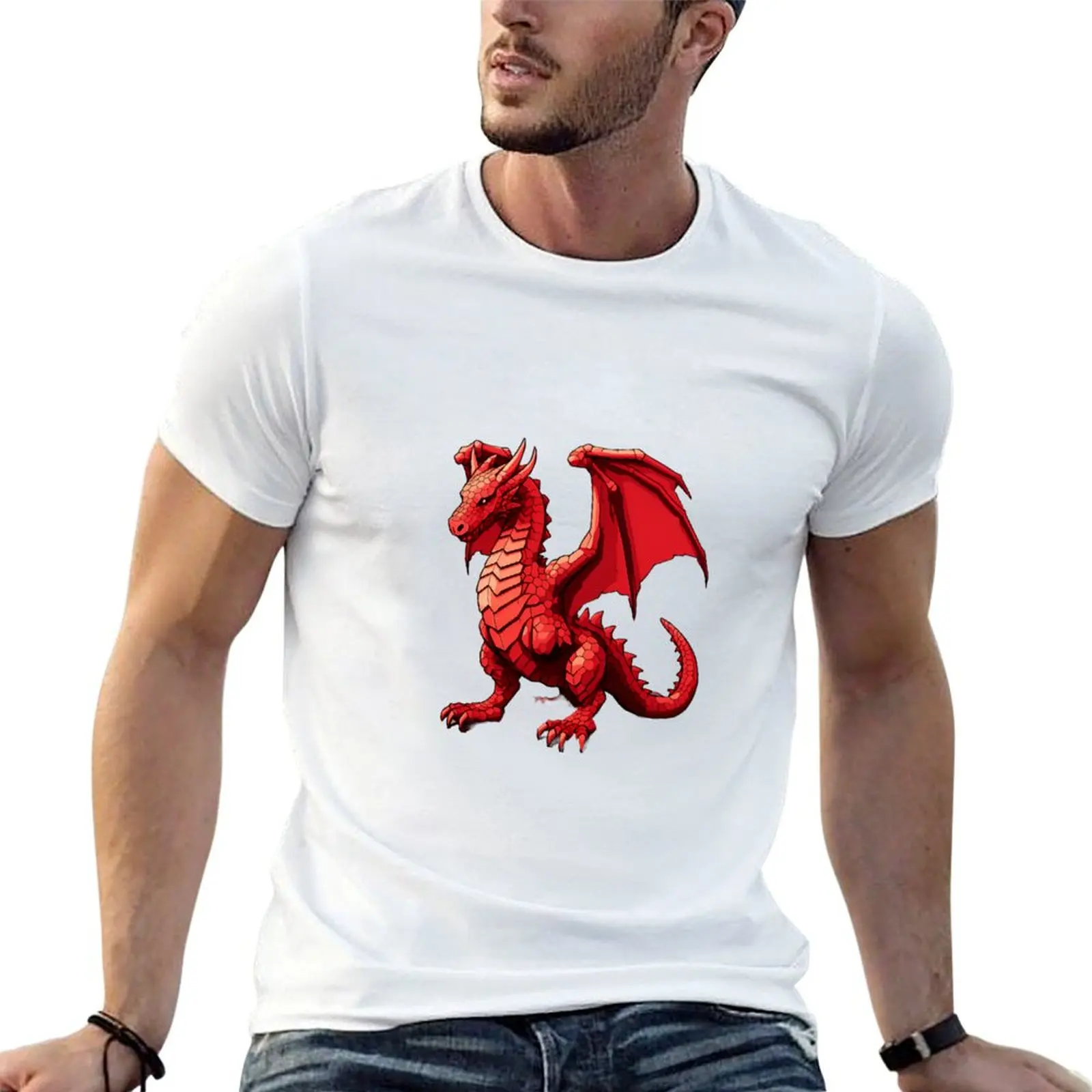 Pixel Art Welsh Red Dragon T-Shirt t shirts for man graphic vintage man t shirts for men T-Shirt
Pixel Art Welsh Red Dragon T-Shirt t shirts for man graphic vintage man t shirts for men T-Shirt