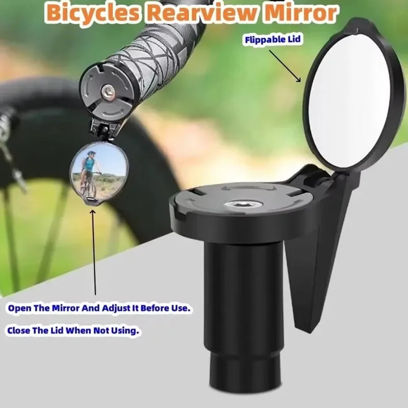 Bicycle 1PC Rear View Convex Mirror Handlebar Drop Mount Acrylic Lens Back Sight Reflector Light Weight Clip on clothes light
Bicycle 1PC Rear View Convex Mirror Handlebar Drop Mount Acrylic Lens Back Sight Reflector Light Weight Clip on clothes light