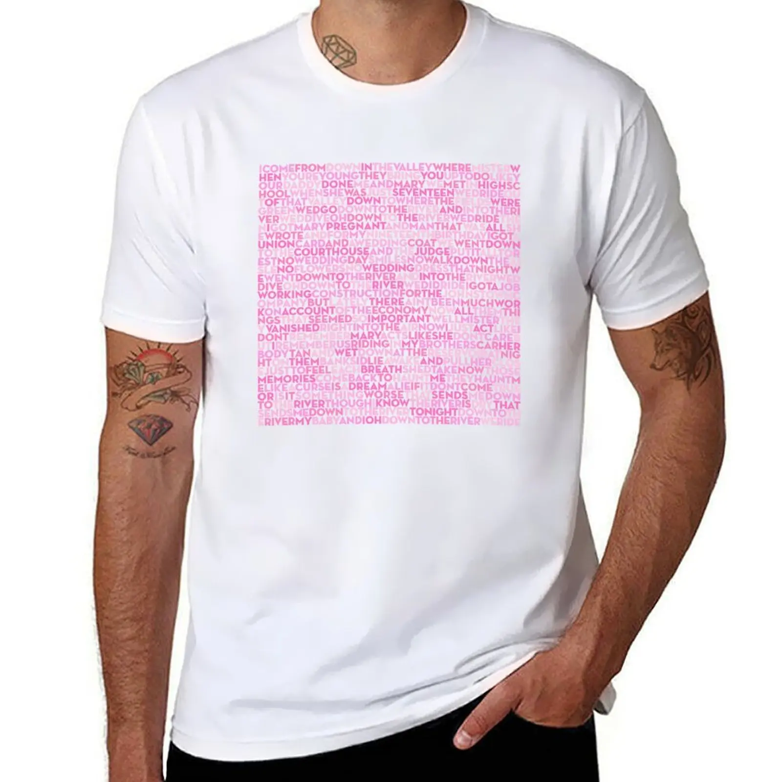 The River - Bruce Springsteen (lyrics) v.6 T-Shirt t shirts for man slim fit funny t shirts cotton T-Shirt
The River - Bruce Springsteen (lyrics) v.6 T-Shirt t shirts for man slim fit funny t shirts cotton T-Shirt