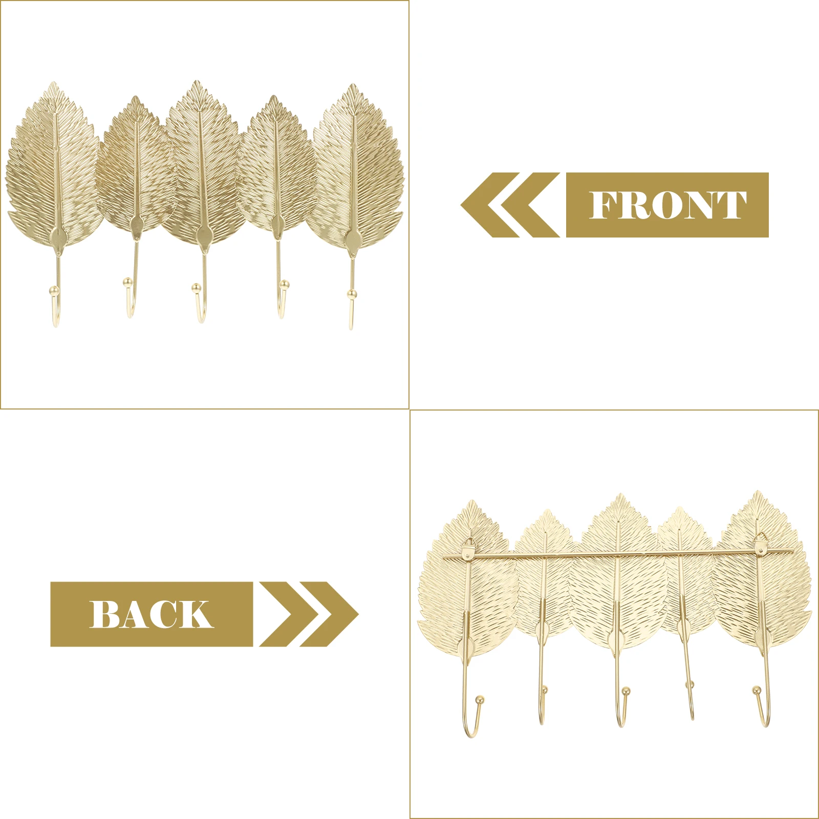 Wall Hooks Iron Heavy Duty Vintage Gold Coat Rack Home Storage Hat Hanger Clothes Hook Kitchen Bedroom Bathroom Living Room
Wall Hooks Iron Heavy Duty Vintage Gold Coat Rack Home Storage Hat Hanger Clothes Hook Kitchen Bedroom Bathroom Living Room