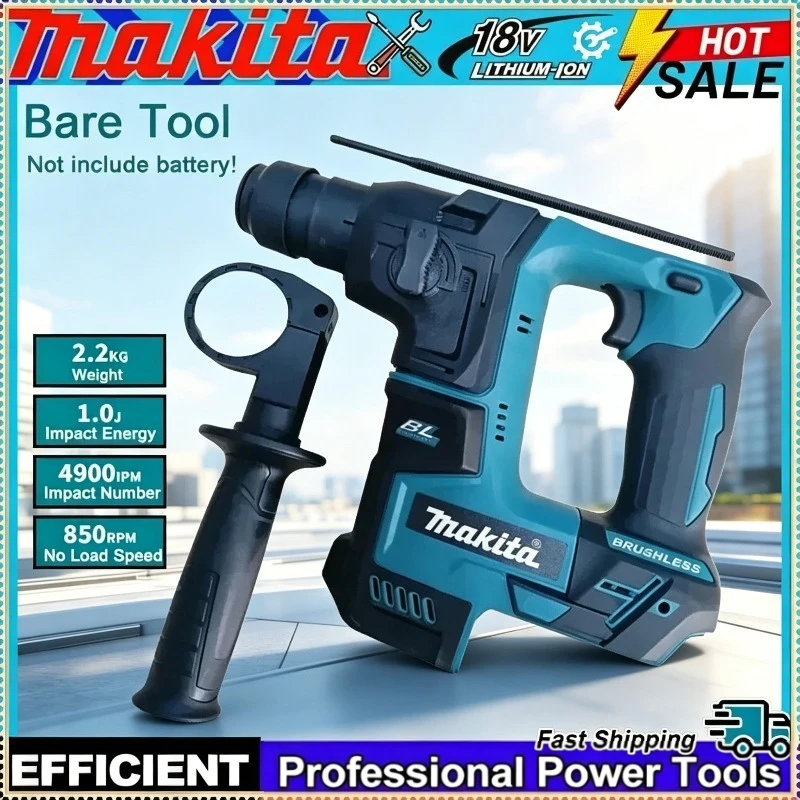 Makita Brushless Electric Hammer 18V Lithium Battery Cordless Hammer Wireless Drills Fit Makita 18V Battery Power Tools
Makita Brushless Electric Hammer 18V Lithium Battery Cordless Hammer Wireless Drills Fit Makita 18V Battery Power Tools