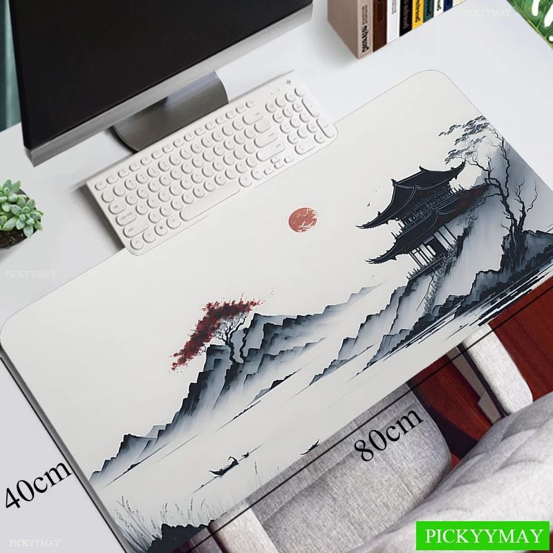 Ink Painting XXL Lock Edge Mousepads Large Gaming Mousepad 100x55cm Keyboard Mats Mouse Mat Desk Pad For Gift Mouse Pads
Ink Painting XXL Lock Edge Mousepads Large Gaming Mousepad 100x55cm Keyboard Mats Mouse Mat Desk Pad For Gift Mouse Pads