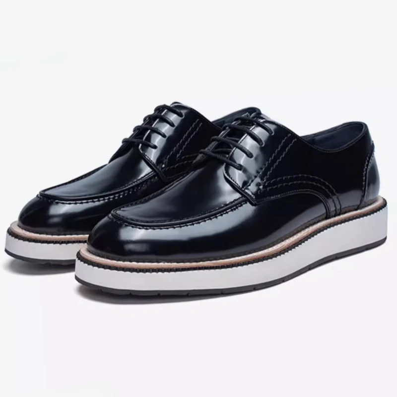 British Men's Dress Shoes High-end Comfortable Derby Shoes Genuine Leather Carved Brock Business Wear-resistant Oxford Shoes Man
British Men's Dress Shoes High-end Comfortable Derby Shoes Genuine Leather Carved Brock Business Wear-resistant Oxford Shoes Man
