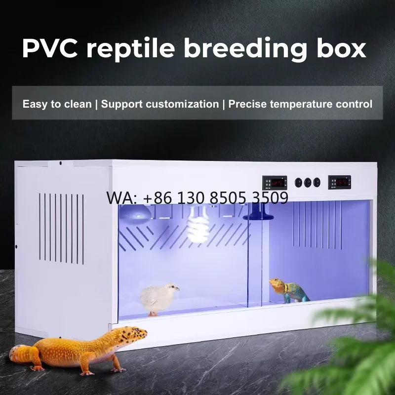 Reptile Breeding Terrarium/Vivarium PVC Insulated Enclosure Thermostatic Control Durable Stocked Design Eco-Friendly 20
Reptile Breeding Terrarium/Vivarium PVC Insulated Enclosure Thermostatic Control Durable Stocked Design Eco-Friendly 20