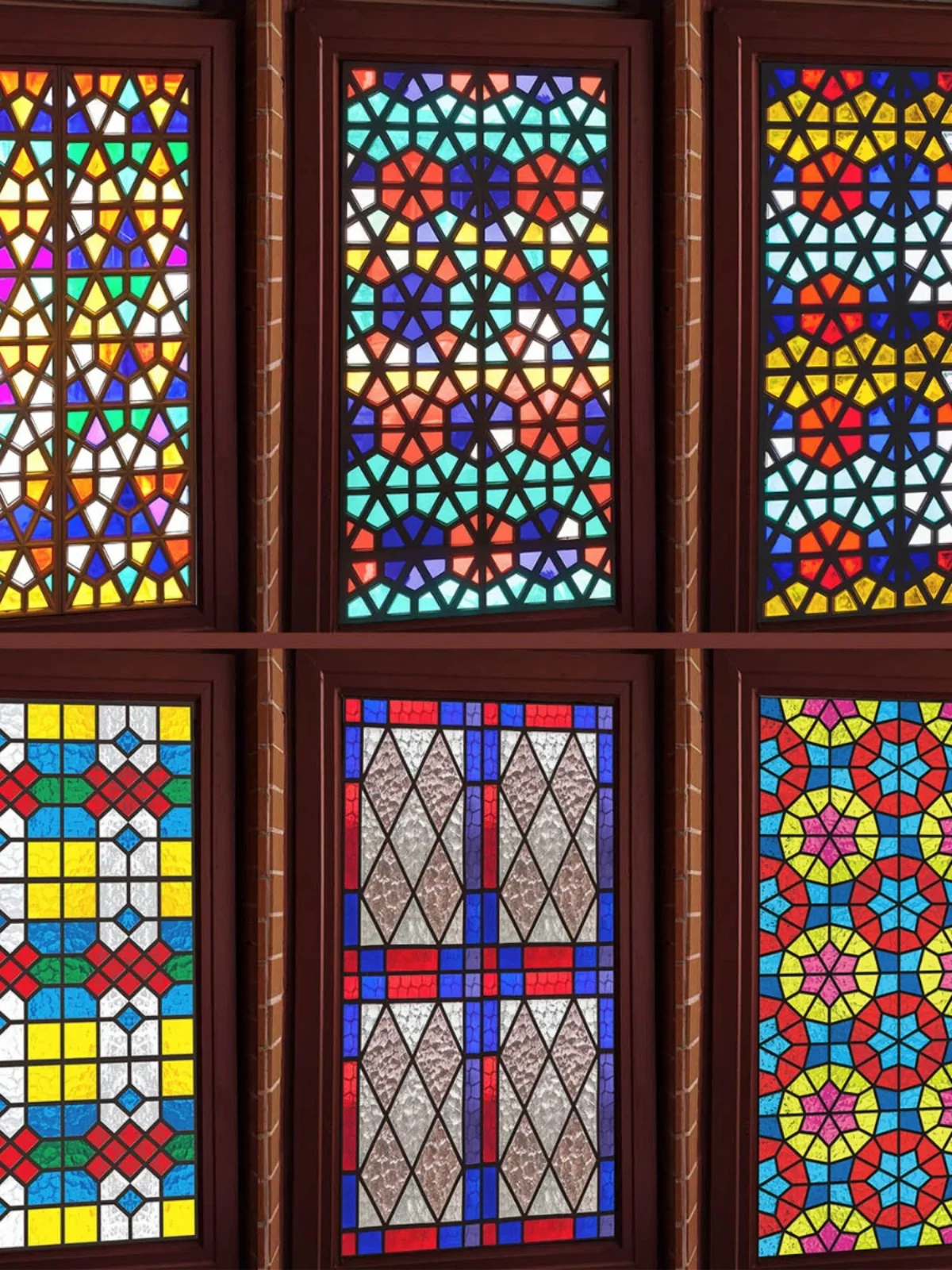 Vintage Stained Glass Applique Mosaic Bathroom Balcony Kitchen Matte Window Decoration Applique Ethnic Style Stained Glass Htv
Vintage Stained Glass Applique Mosaic Bathroom Balcony Kitchen Matte Window Decoration Applique Ethnic Style Stained Glass Htv