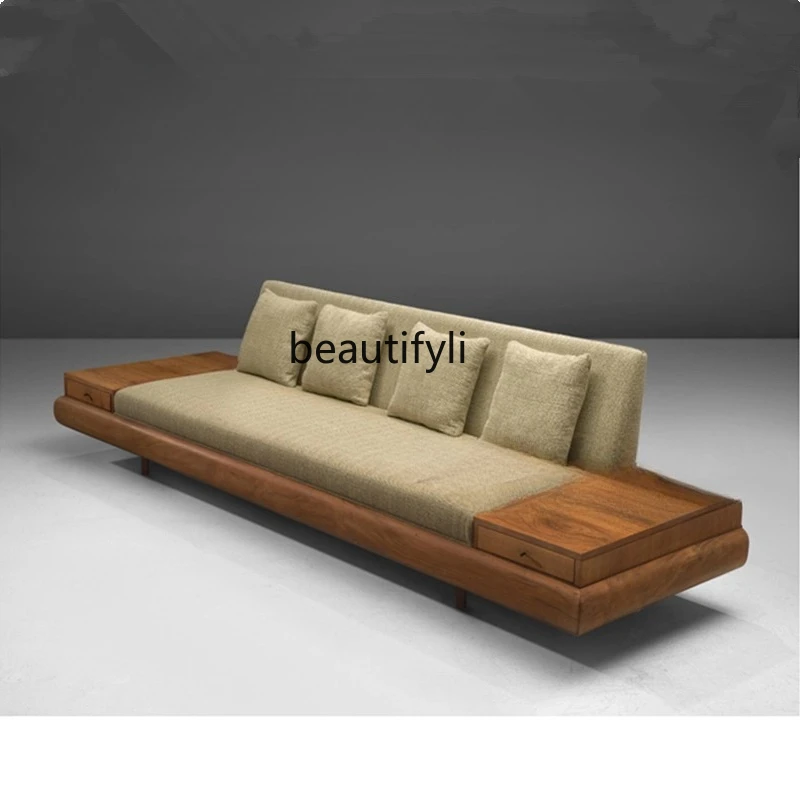 New Chinese Style Straight Row Solid Wood Sofa Seat Designer Cafe Model Room Hotel Club Soft Fabric Sofa
New Chinese Style Straight Row Solid Wood Sofa Seat Designer Cafe Model Room Hotel Club Soft Fabric Sofa