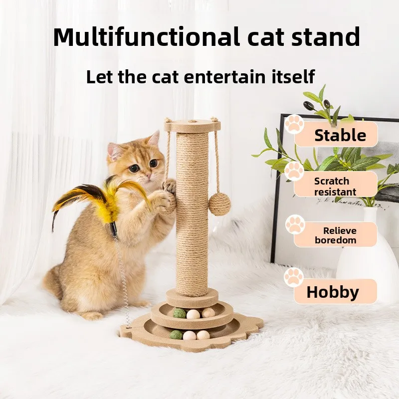 Cat Scratching Board with Turntable, Durable Sisal Scratcher Toy for Indoor Claw Care, Interactive Kitten Play Pad
Cat Scratching Board with Turntable, Durable Sisal Scratcher Toy for Indoor Claw Care, Interactive Kitten Play Pad