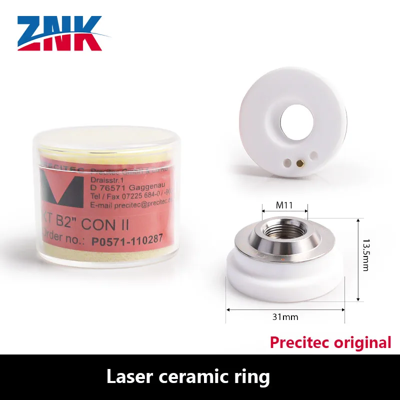 Precitec Original Laser Cutting Machine Ceramic Ring Cutting Machine Accessories D28-M11-H12/D31-M11-H13.5 Laser Ceramic Ring
Precitec Original Laser Cutting Machine Ceramic Ring Cutting Machine Accessories D28-M11-H12/D31-M11-H13.5 Laser Ceramic Ring