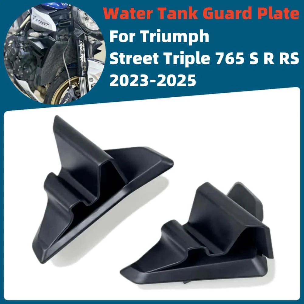 For Triumph Street Triple 765 S R RS 2023-2025 Motorcycle Water tank guard plate Fixed wing turbulence cover Aerodynamic board
For Triumph Street Triple 765 S R RS 2023-2025 Motorcycle Water tank guard plate Fixed wing turbulence cover Aerodynamic board