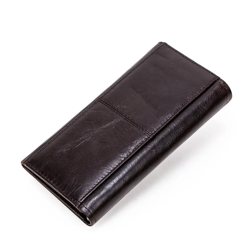 Genuine Leather Men Long Wallets with Zipper Coin Purse Large Capacity Male Clutch Wallet for iPhone Passport Cartera
Genuine Leather Men Long Wallets with Zipper Coin Purse Large Capacity Male Clutch Wallet for iPhone Passport Cartera