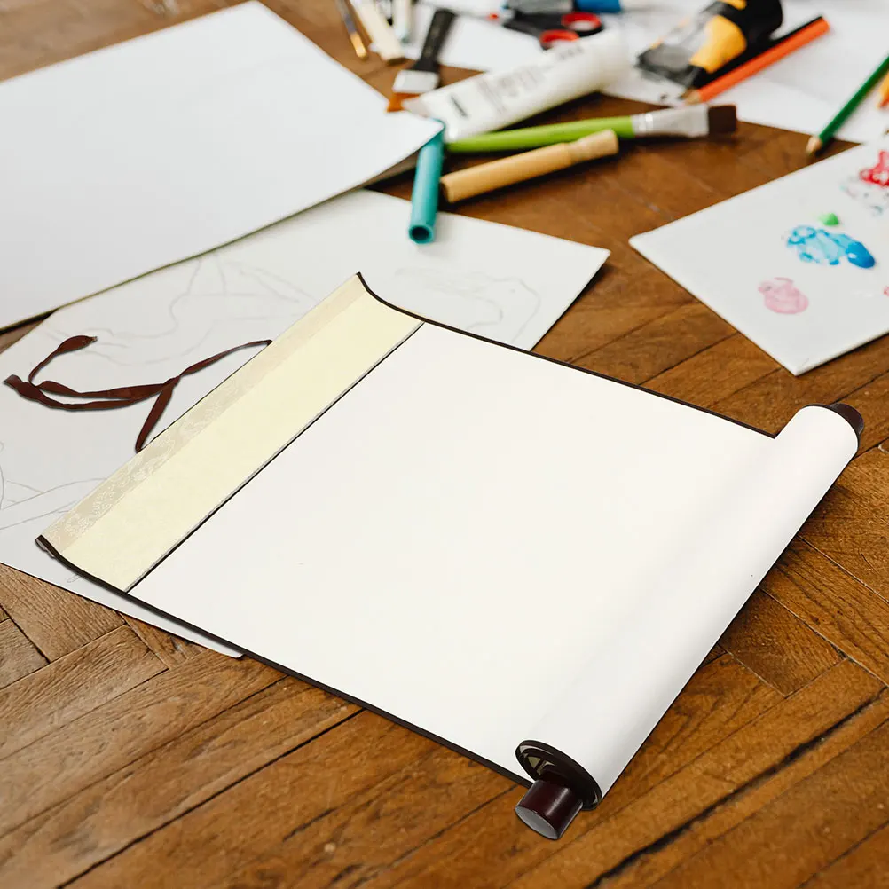 2Pcs Painting Scroll Xuan Paper Calligraphy Art Wall Hanging for Watercolor Brushwork Writing Practice Kids Creative Activity
2Pcs Painting Scroll Xuan Paper Calligraphy Art Wall Hanging for Watercolor Brushwork Writing Practice Kids Creative Activity