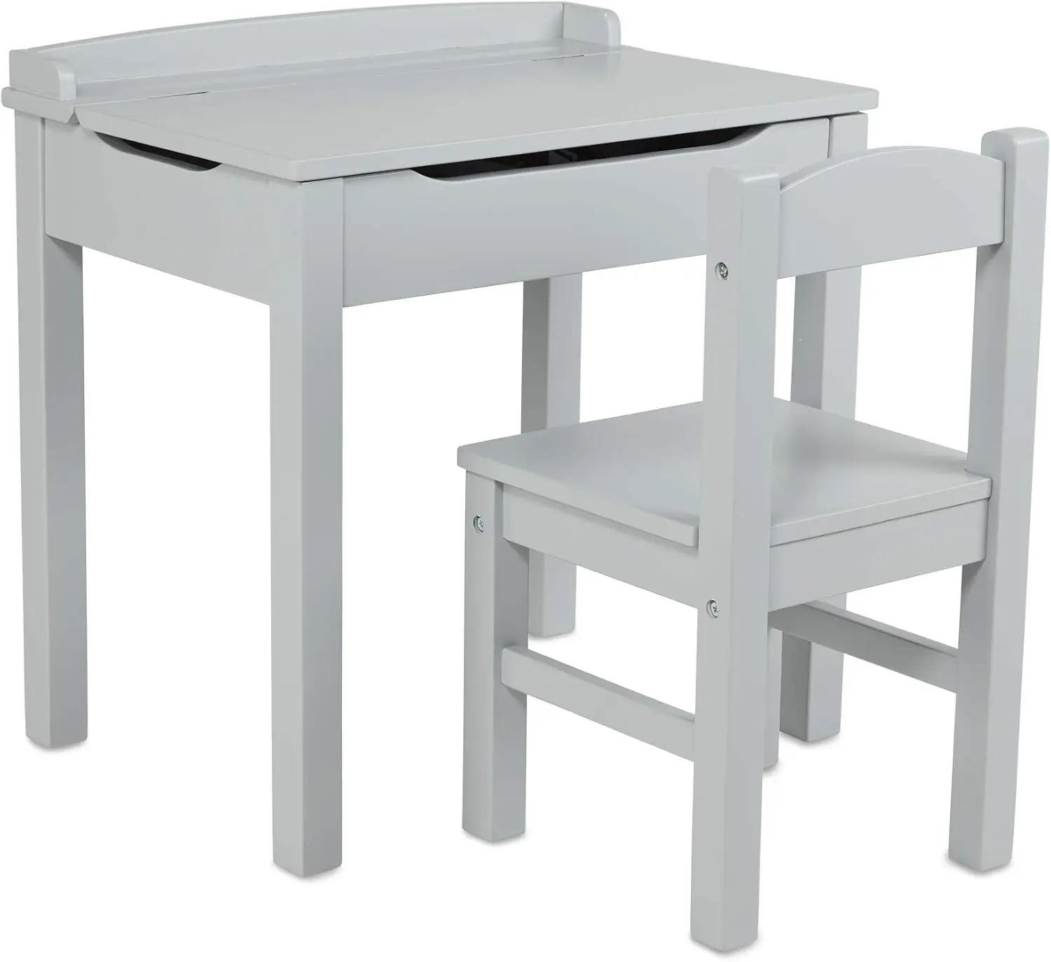 Melissa & Doug Wooden Lift-Top Desk & Chair - Gray , Grey - Toddler And Kids , For Ages 3+ With Self-Containted Storage
Melissa & Doug Wooden Lift-Top Desk & Chair - Gray , Grey - Toddler And Kids , For Ages 3+ With Self-Containted Storage