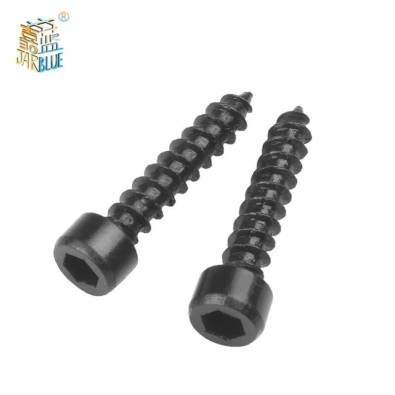 100pcs/lot Hex Hexagon Socket Cap Head Self Tapping Screw Grade 8.8 Black Carbon Steel Allen Head M2 M2.6 M3 M3.5 M4 M5 M6
100pcs/lot Hex Hexagon Socket Cap Head Self Tapping Screw Grade 8.8 Black Carbon Steel Allen Head M2 M2.6 M3 M3.5 M4 M5 M6