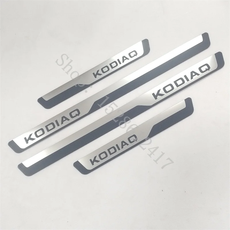 for Skoda KODIAQ 2016 2017 2018 2018~2024 car Accessories Door sill scuff plates thresholds protector Stickers Welcome Pedal
for Skoda KODIAQ 2016 2017 2018 2018~2024 car Accessories Door sill scuff plates thresholds protector Stickers Welcome Pedal