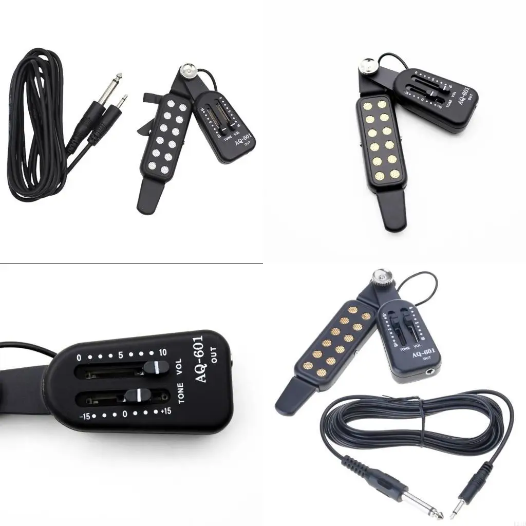 12 Hole Acoustic Guitar Pickup Sound Hole Pickup Transducer with Cable
12 Hole Acoustic Guitar Pickup Sound Hole Pickup Transducer with Cable