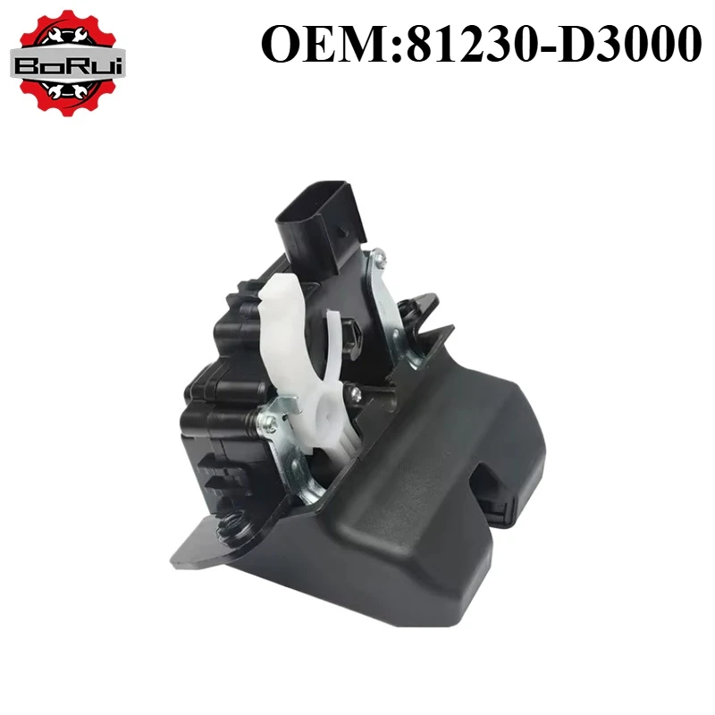 OEM 81230-D3000 81230D3000 81230 D3000 Trunk Lock Actuator Suitable For 2017- 2021 Hyundai Kia Sportage Tucson
OEM 81230-D3000 81230D3000 81230 D3000 Trunk Lock Actuator Suitable For 2017- 2021 Hyundai Kia Sportage Tucson