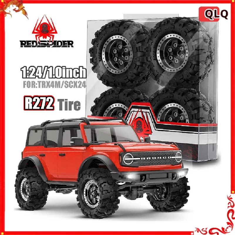 RS Red Spider 1/18 TRX4M Альпинистский автомобиль FMS Gold Mining Storm Bronco Набор шин R272 Запчасти для игрушек с дистанционным управлением Аксессуары
RS Red Spider 1/18 TRX4M Альпинистский автомобиль FMS Gold Mining Storm Bronco Набор шин R272 Запчасти для игрушек с дистанционным управлением Аксессуары