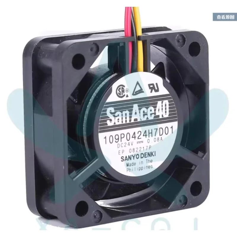 SANYO DENKI 109P0424H7D01 DC 24 В 0,08 А 40x40x15 мм 3-проводной охлаждающий вентилятор для сервера
SANYO DENKI 109P0424H7D01 DC 24 В 0,08 А 40x40x15 мм 3-проводной охлаждающий вентилятор для сервера