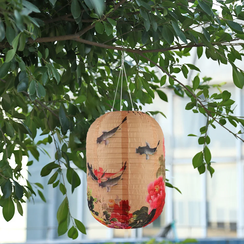 25cm Waterproof Solar Lanterns LED Light Nylon Cloth Chinese Japanese Hanging Lamp Outdoor Garden Wedding Holiday Party Decor
25cm Waterproof Solar Lanterns LED Light Nylon Cloth Chinese Japanese Hanging Lamp Outdoor Garden Wedding Holiday Party Decor