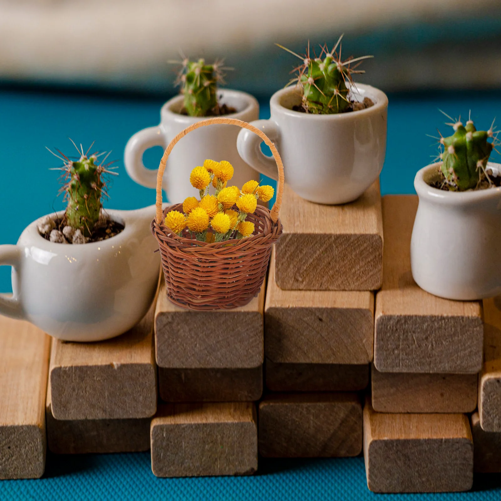 2pcs Mini Woven Hand 8CMx11.5CM Brown Vine Storage Baskets Flower Basket Mini House Decor Craft Basket
2pcs Mini Woven Hand 8CMx11.5CM Brown Vine Storage Baskets Flower Basket Mini House Decor Craft Basket