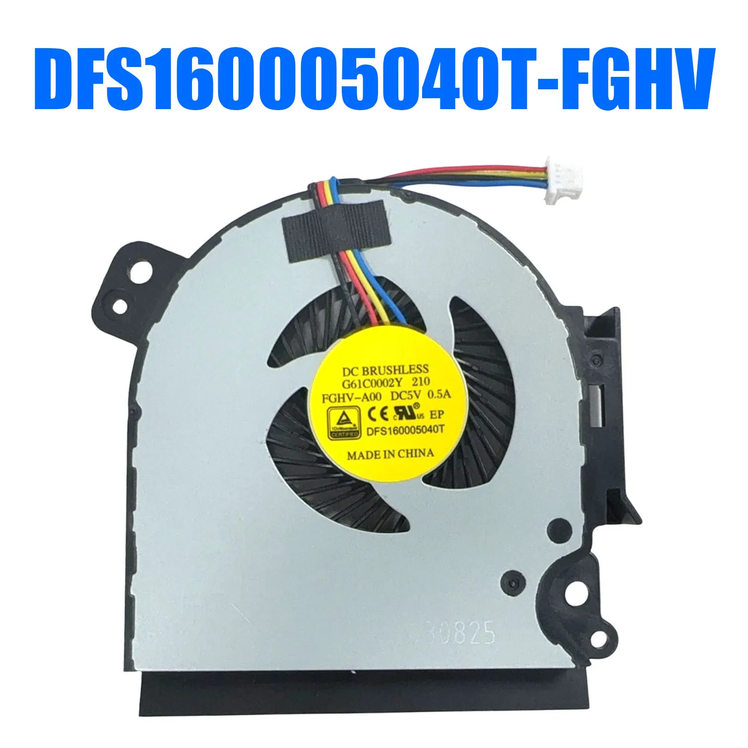 For Toshiba For Satellite Pro A50-C A50-D A50-E R50-C For Tecra A50-C A50-E For Satellite L50-D DFS160005040T-FGHV DC5V CPU Fan
For Toshiba For Satellite Pro A50-C A50-D A50-E R50-C For Tecra A50-C A50-E For Satellite L50-D DFS160005040T-FGHV DC5V CPU Fan