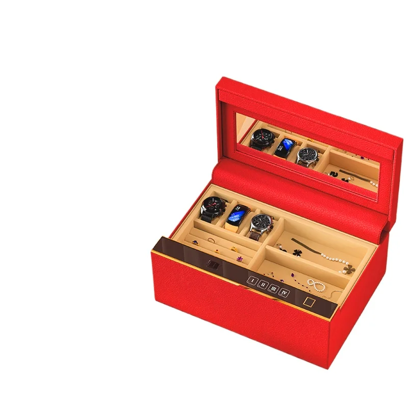 Fingerprint, password, safe, jewelry box, desktop storage box, office hidden safe deposit box.
Fingerprint, password, safe, jewelry box, desktop storage box, office hidden safe deposit box.