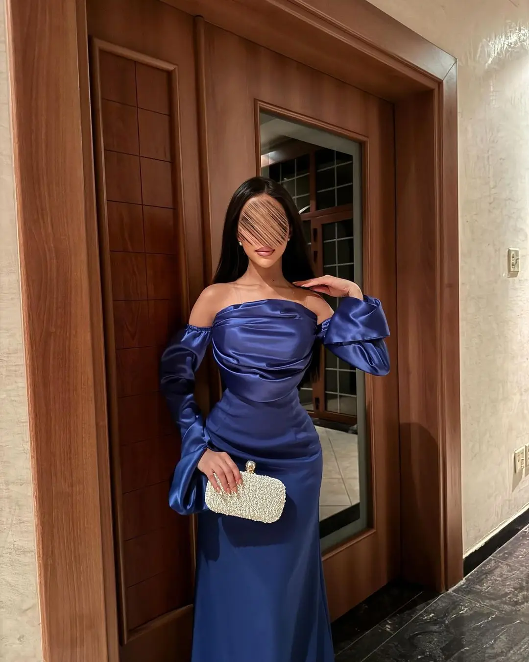 Customized Mermaid Prom Dresses Strapless Long Sleeves Floor Length Pleated Formal Party Gowns Evening Dresses
Customized Mermaid Prom Dresses Strapless Long Sleeves Floor Length Pleated Formal Party Gowns Evening Dresses