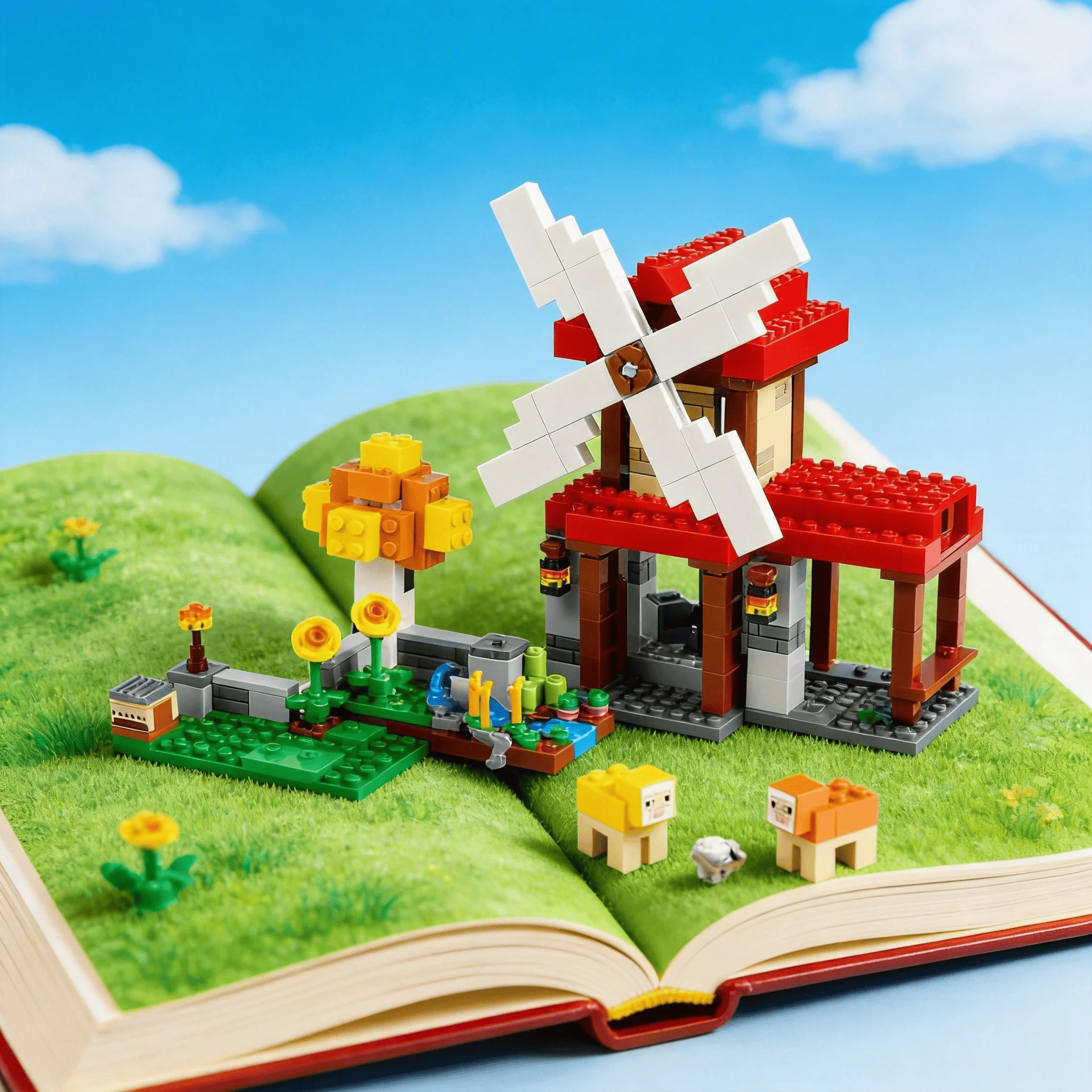 462PCS Creative The Windmill Farm Building Blocks With Figures Assemble Bricks Toy Gift For Adult
462PCS Creative The Windmill Farm Building Blocks With Figures Assemble Bricks Toy Gift For Adult