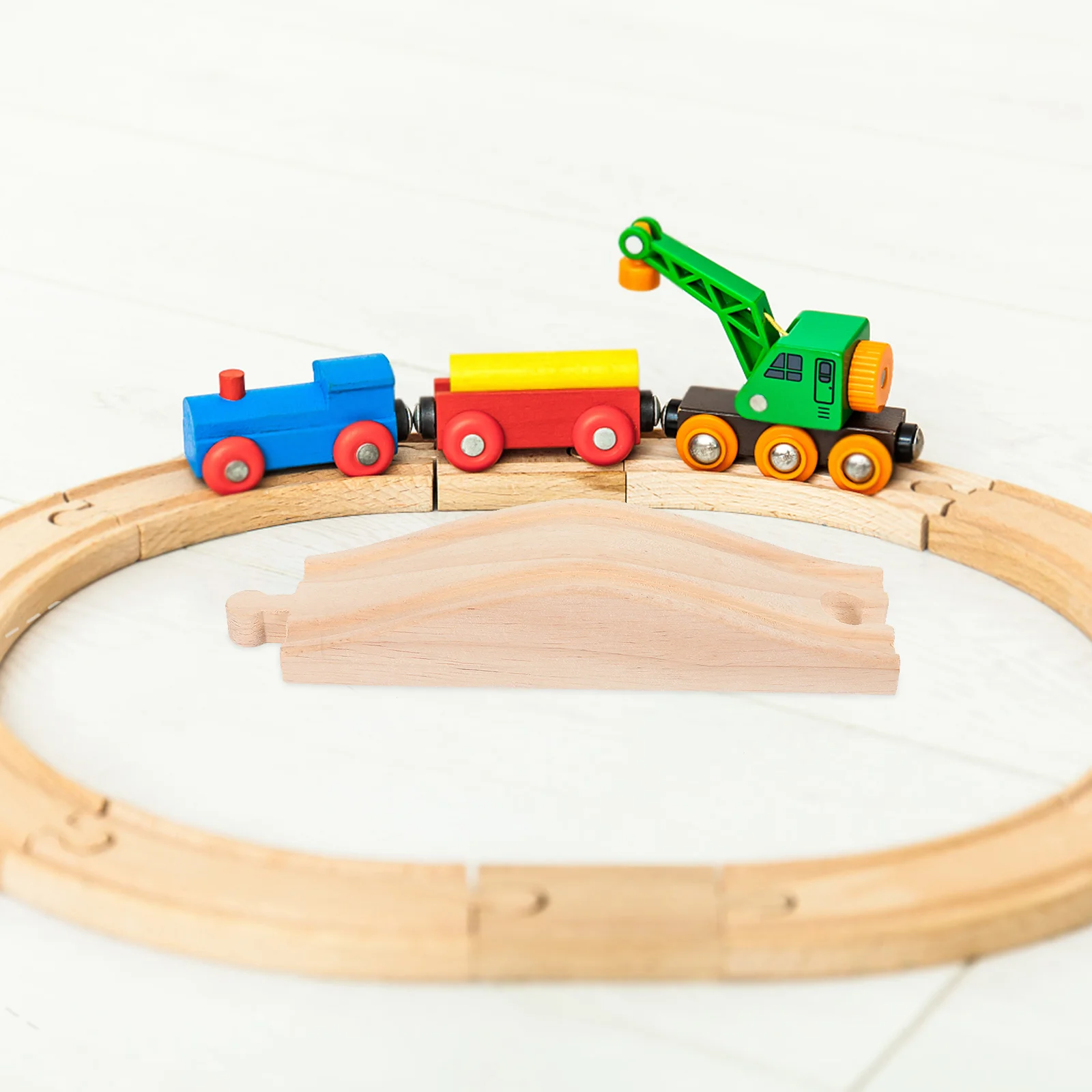 2Pcs Wooden Train Track Kids Toy Assembled Slopes Educational Tracks Set Creative Development Accessories Playing
2Pcs Wooden Train Track Kids Toy Assembled Slopes Educational Tracks Set Creative Development Accessories Playing