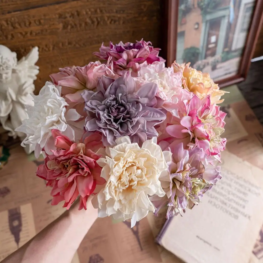 Fake Flower Decor 6 Pcs Artificial Dahlia Flowers 11 Silk Stems Wedding Bouquets Home Decor Table Centerpieces Floral
Fake Flower Decor 6 Pcs Artificial Dahlia Flowers 11 Silk Stems Wedding Bouquets Home Decor Table Centerpieces Floral