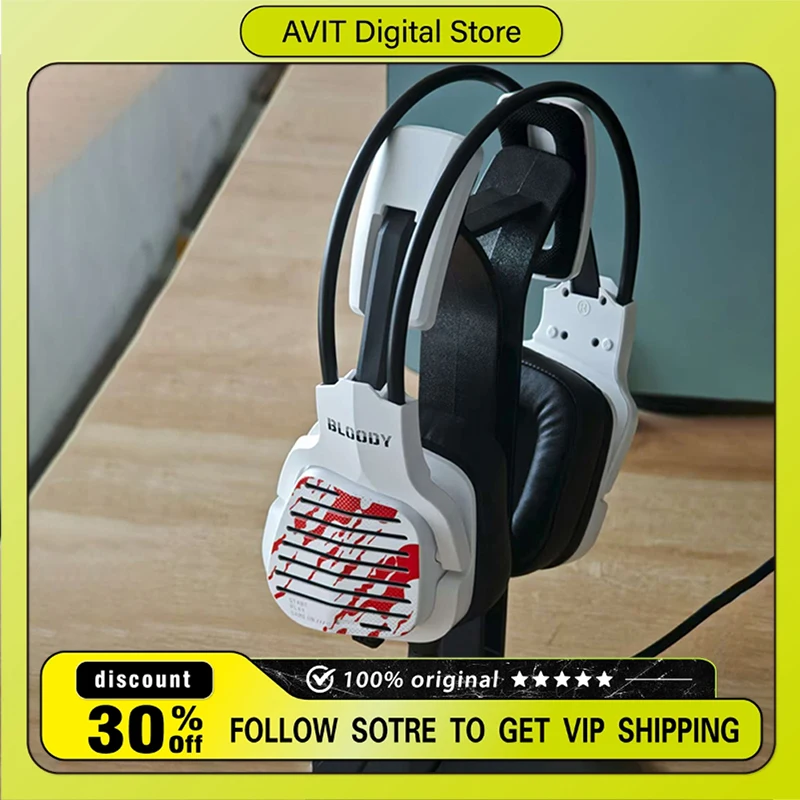 Проводные игровые наушники Bloody G565 USB 7,1, виртуальный канал, 50 мм, привод с шумоподавлением, крутая гарнитура для киберспорта RGB с микрофоном
Проводные игровые наушники Bloody G565 USB 7,1, виртуальный канал, 50 мм, привод с шумоподавлением, крутая гарнитура для киберспорта RGB с микрофоном