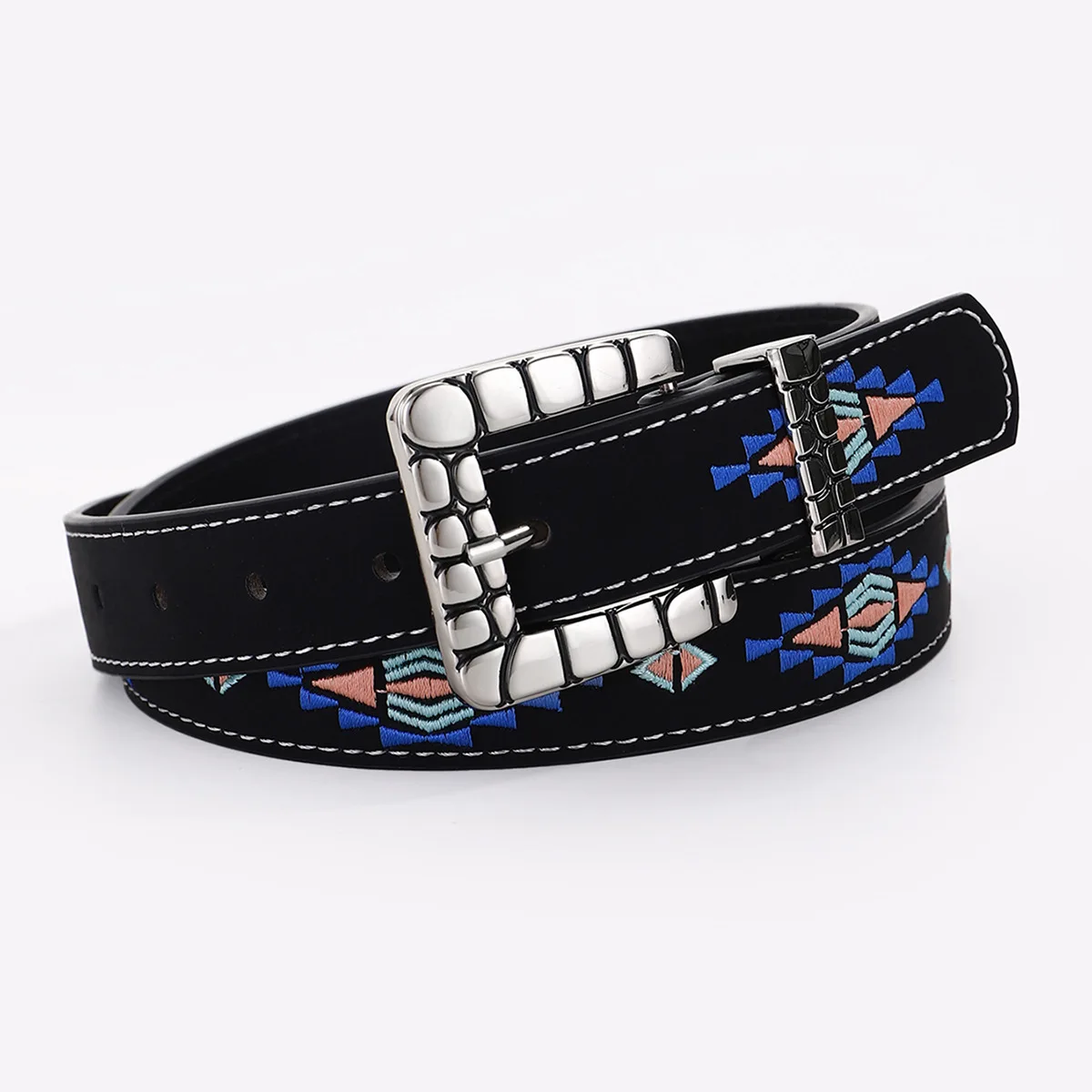 Retro Diamond Embroidery Belt for Women New National Style Versatile Fashion Trend Student Belt
Retro Diamond Embroidery Belt for Women New National Style Versatile Fashion Trend Student Belt