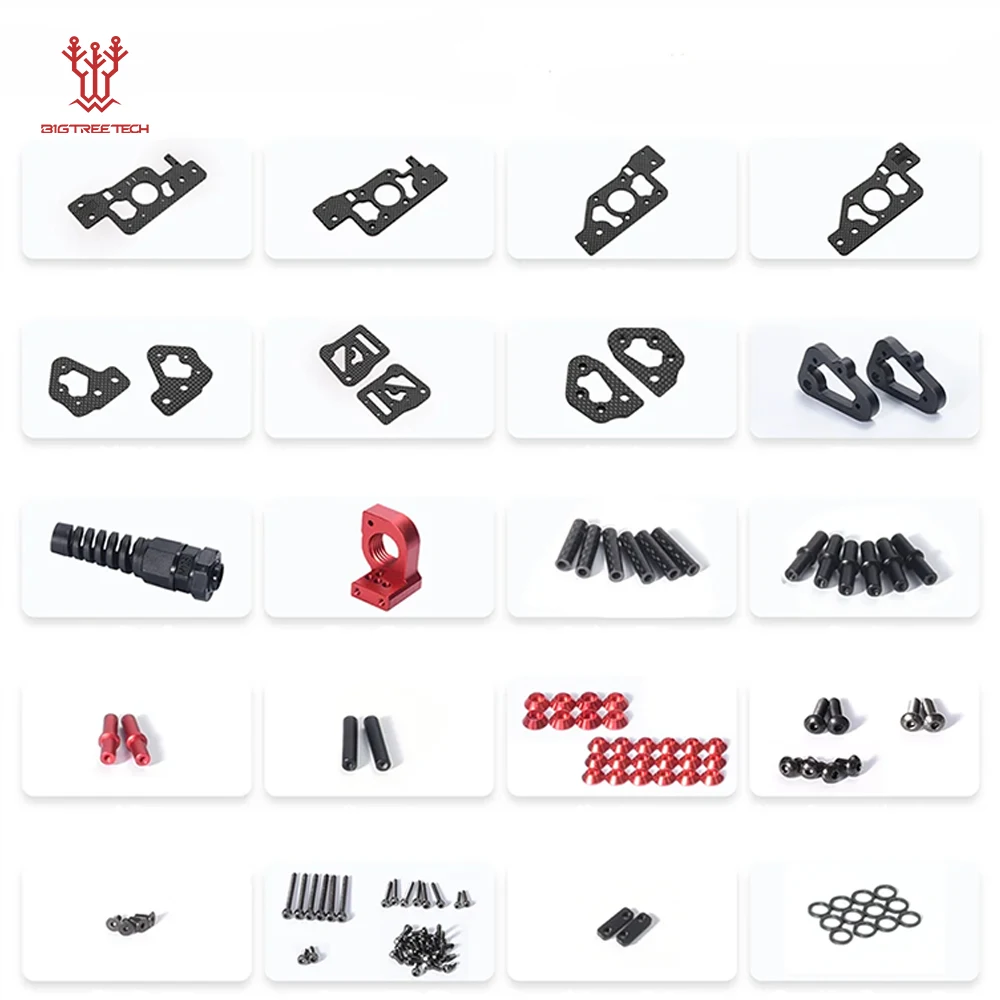 BIGTREETECH CHAOTICLAB Carbon Fiber Bracket Kit With AB Motor Mounts XY-Joints 3D Printer Parts For Voron 2.4 R2 3D Printer
BIGTREETECH CHAOTICLAB Carbon Fiber Bracket Kit With AB Motor Mounts XY-Joints 3D Printer Parts For Voron 2.4 R2 3D Printer
