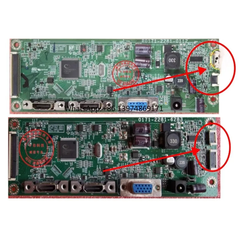For HP 27er 27es driver board 0171-2281-6283 motherboard test good 0171-2281-0112
For HP 27er 27es driver board 0171-2281-6283 motherboard test good 0171-2281-0112