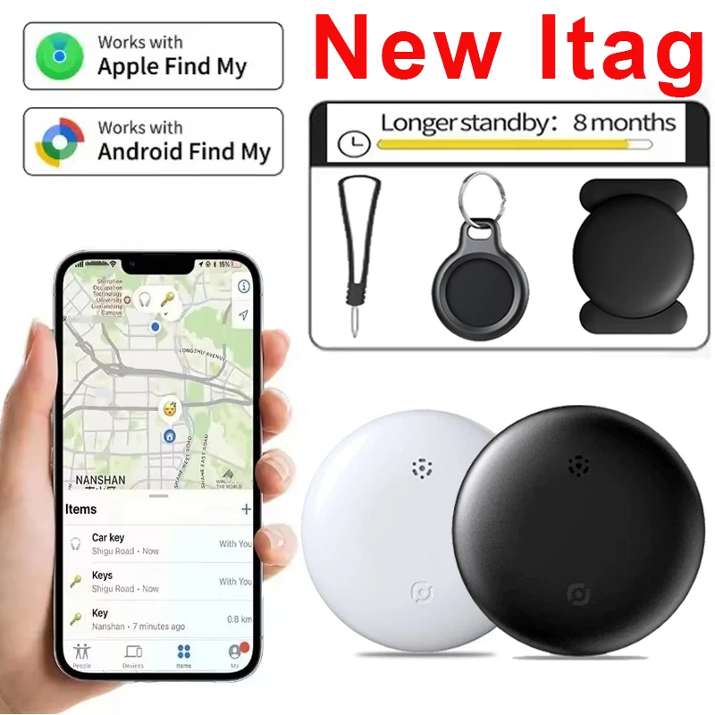 2026 Support Android&IOS Itag Smart Tracker Google Find Hub & IOS Find My App Kid Pet Car Gps Tracker Key GPS Location Tracker
2026 Support Android&IOS Itag Smart Tracker Google Find Hub & IOS Find My App Kid Pet Car Gps Tracker Key GPS Location Tracker