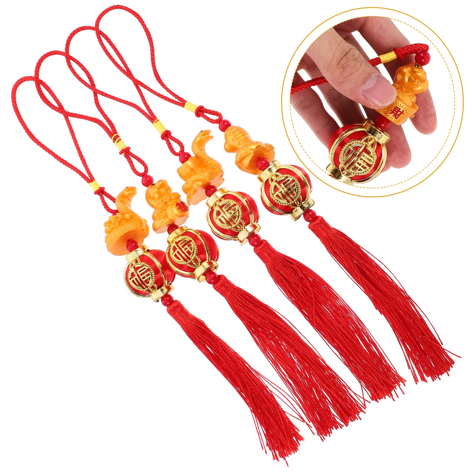4 Pcs Zodiac Snake Pendant Chinese New Year Decoration Lunar naments Hanging Festive Decor Spring Festival Party Home Office Car
4 Pcs Zodiac Snake Pendant Chinese New Year Decoration Lunar naments Hanging Festive Decor Spring Festival Party Home Office Car