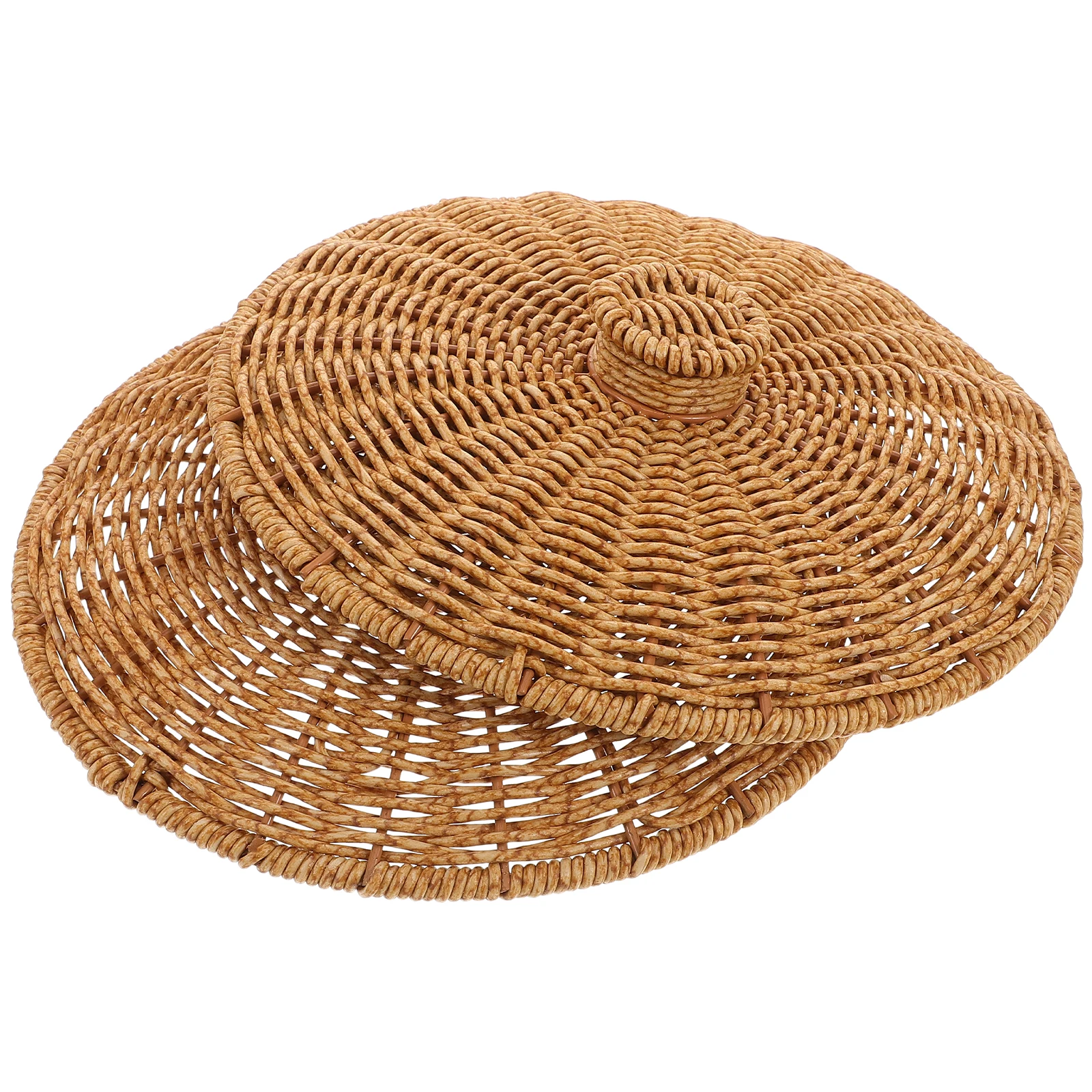 2pcs Braided Basket Cover Handmade Woven Storage Top Plastic Lid Decorative Top Woven Hamper Picnic Box Storage Bin
2pcs Braided Basket Cover Handmade Woven Storage Top Plastic Lid Decorative Top Woven Hamper Picnic Box Storage Bin