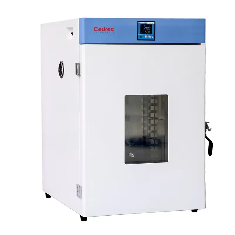 Laboratory Desktop Electric Hot Air Sterilizing Intelligent Oven Forced Air Circulation Dry Chamber Vacuum Drying
Laboratory Desktop Electric Hot Air Sterilizing Intelligent Oven Forced Air Circulation Dry Chamber Vacuum Drying