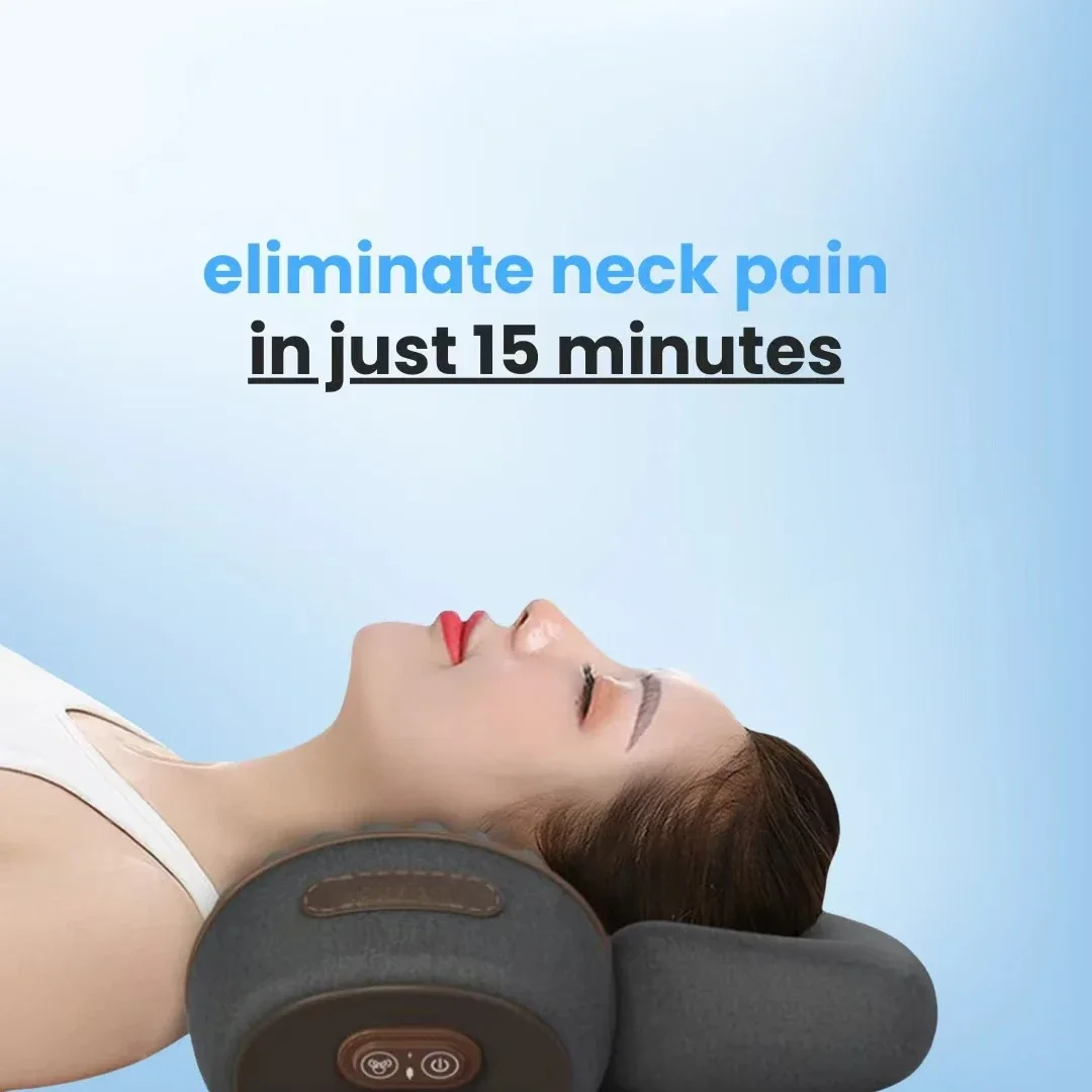 3-in-1 Neck Massager Cervical Pillow Hot Compress Vibration Massage Neck Traction Relax Pillow Spine Support Massager
3-in-1 Neck Massager Cervical Pillow Hot Compress Vibration Massage Neck Traction Relax Pillow Spine Support Massager