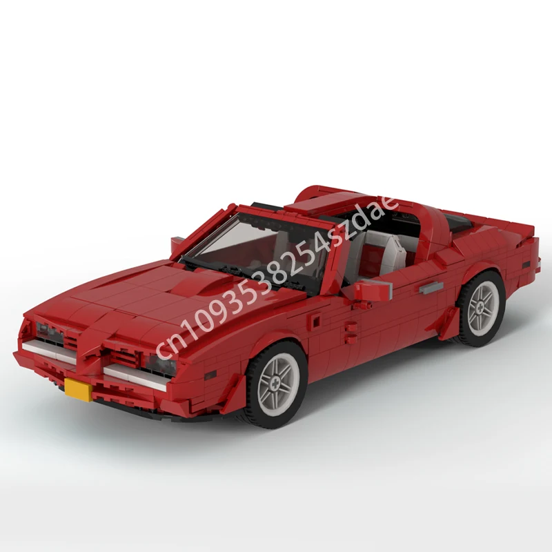 1088PCS MOC Speed Champion City Car Trans-AM Firebirds Supercar Building Blocks Technique Brick Toys Gifts
1088PCS MOC Speed Champion City Car Trans-AM Firebirds Supercar Building Blocks Technique Brick Toys Gifts