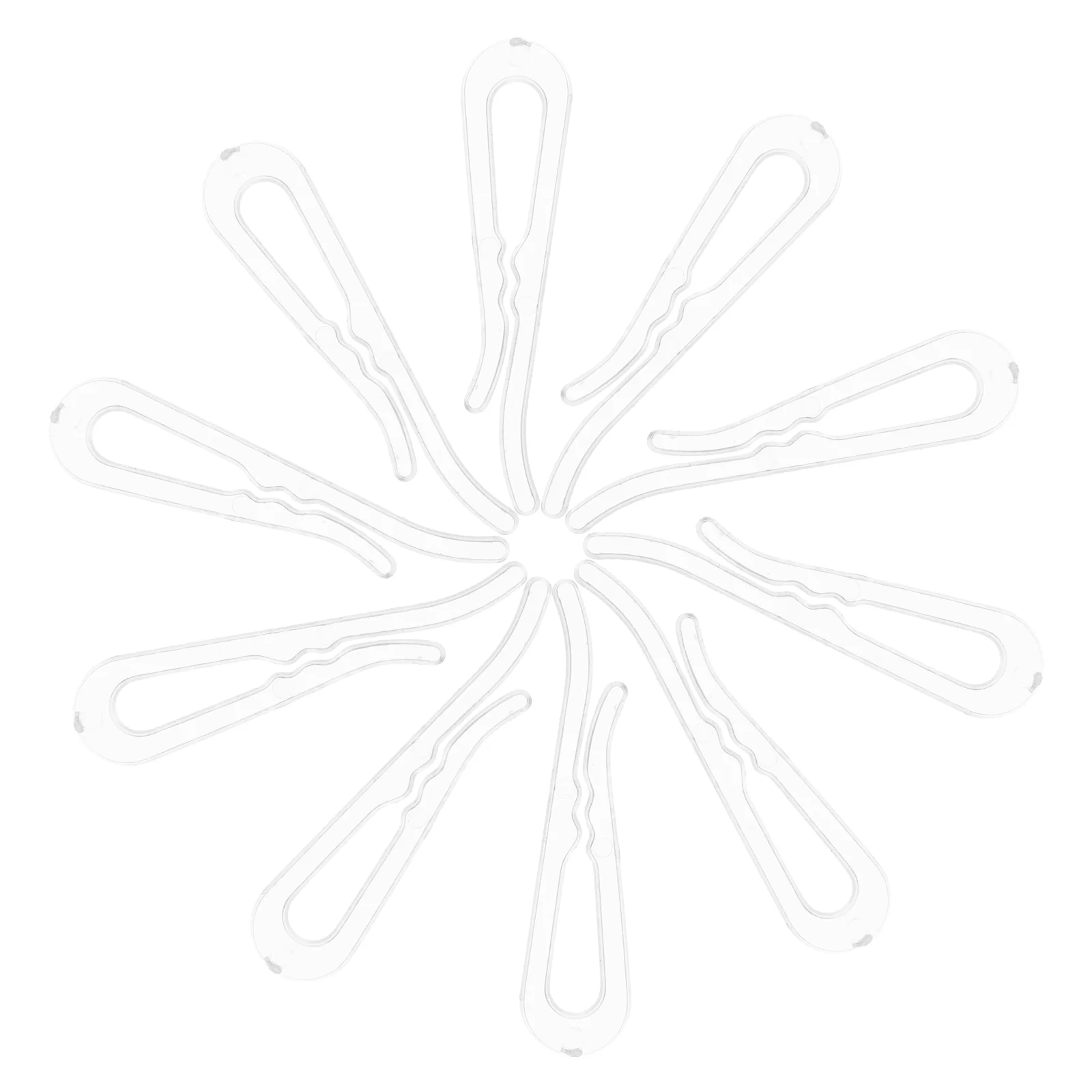 100pcs Plastic Transparent Clip Multifunction Stockings Cloth Clip Toothed Clothespin for Shirt Bra Briefs Sock Pants
100pcs Plastic Transparent Clip Multifunction Stockings Cloth Clip Toothed Clothespin for Shirt Bra Briefs Sock Pants