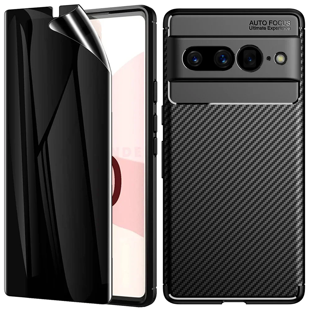 Screen Protector + For Google Pixel 7 Pro Case Carbon Fiber Pattern TPU Bumper Shockproof Coque On Googe Pixel 7 Pro Fundas
Screen Protector + For Google Pixel 7 Pro Case Carbon Fiber Pattern TPU Bumper Shockproof Coque On Googe Pixel 7 Pro Fundas