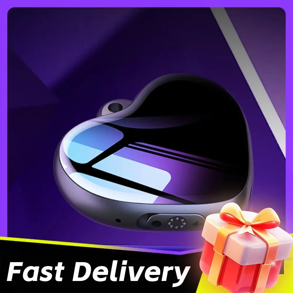 Диктофон с голосовой активацией в форме сердца, мини-аудиоплеер с наушниками, микрофон-подвеска для записи лекций, совещаний, интервью
Диктофон с голосовой активацией в форме сердца, мини-аудиоплеер с наушниками, микрофон-подвеска для записи лекций, совещаний, интервью