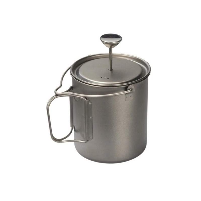 Pure titanium method brewing teapot Hand brewing coffee pot Brewing coffee Filter cup French pot Household French filter
Pure titanium method brewing teapot Hand brewing coffee pot Brewing coffee Filter cup French pot Household French filter