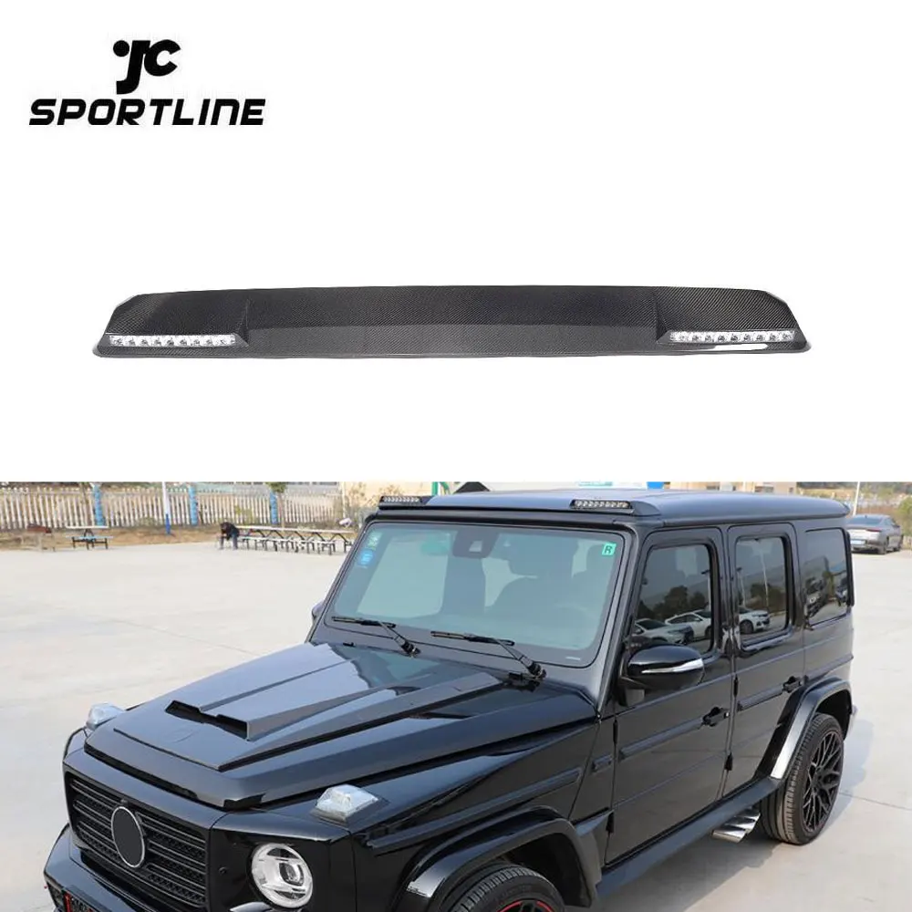 Carbon Fiber G550 Front Roof Spoiler For Mercedes-Benz G-Class W463 G464 G Class G63 AMG G500 2019 2020
Carbon Fiber G550 Front Roof Spoiler For Mercedes-Benz G-Class W463 G464 G Class G63 AMG G500 2019 2020