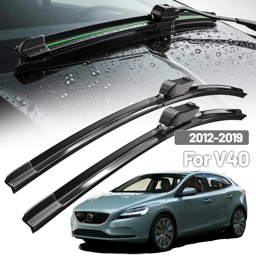 Wiper LHD Front Wiper Blades Set For Volvo V40 2012 - 2019 Windshield Windscreen Window Brushes 26"+19" Accessories
Wiper LHD Front Wiper Blades Set For Volvo V40 2012 - 2019 Windshield Windscreen Window Brushes 26"+19" Accessories