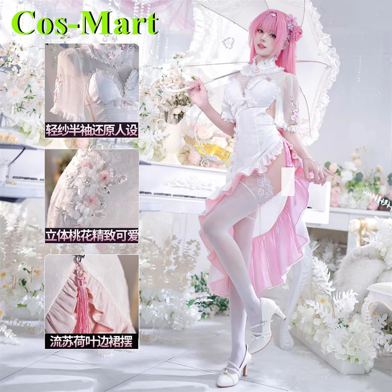 Cos-Mart NIKKE Dorothy Cheongsam Cosplay Costume NIKKE:The Goddess of Victory Dress Maid Uniform New Fashion Game Anime White
Cos-Mart NIKKE Dorothy Cheongsam Cosplay Costume NIKKE:The Goddess of Victory Dress Maid Uniform New Fashion Game Anime White