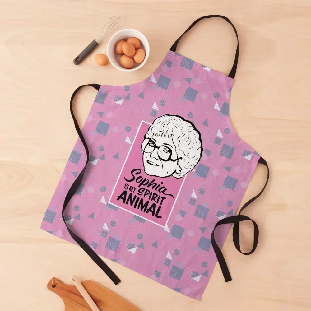 Sophia Petrillo is my Spirit Animal (the Golden Girls) Apron with personal logo beauty master Kitchen Household Items Apron
Sophia Petrillo is my Spirit Animal (the Golden Girls) Apron with personal logo beauty master Kitchen Household Items Apron