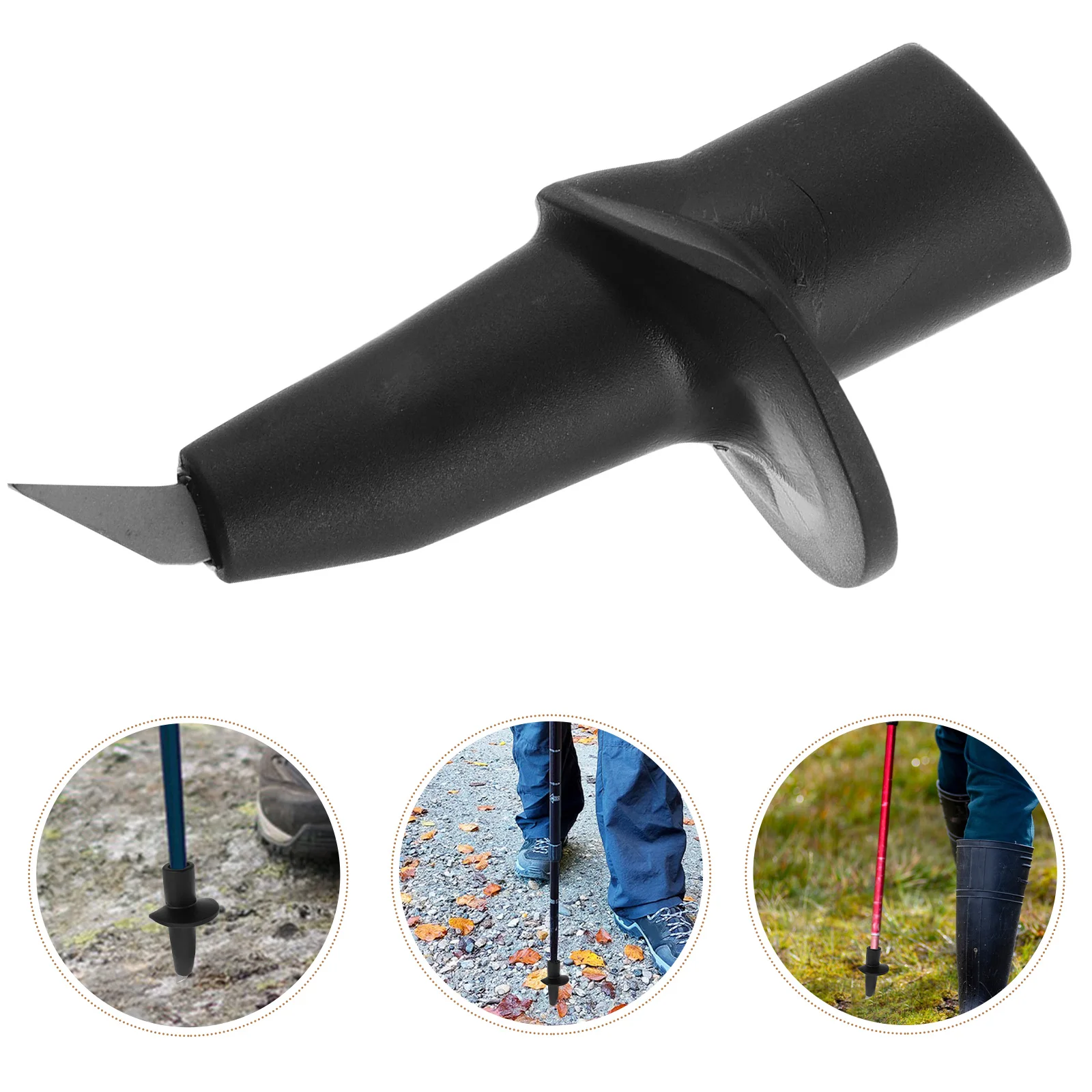 1pc Universal Carbon Fiber Trekking Pole Tips Hiking Stick Tips Grip Stability Durable Outdoor Backpacking 
1pc Universal Carbon Fiber Trekking Pole Tips Hiking Stick Tips Grip Stability Durable Outdoor Backpacking